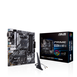 ASUS PRIME B550M-A WIFI II AM4 DDR4 Wi-Fi 6 Motherboard
