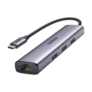 UGREEN CM475 60600 4-in-1 USB-C Hub with Gigabit Ethernet